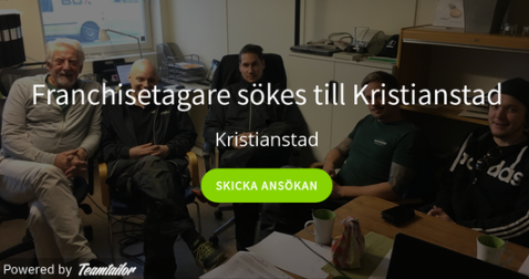 Ångtvättbilen söker franchisetagare till Kristianstad