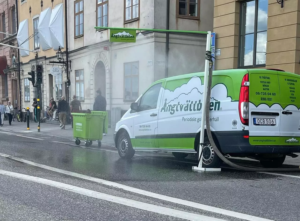 Ångtvättbilen Stockholm
