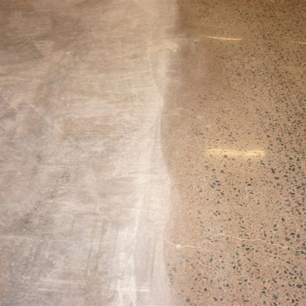 Före- efter betongslipning